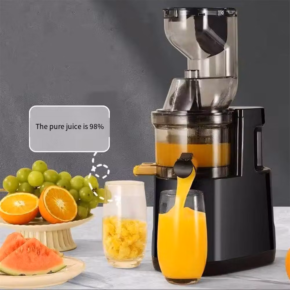 Hinsinc Electric Slow Masticating Juicer in Black – 3