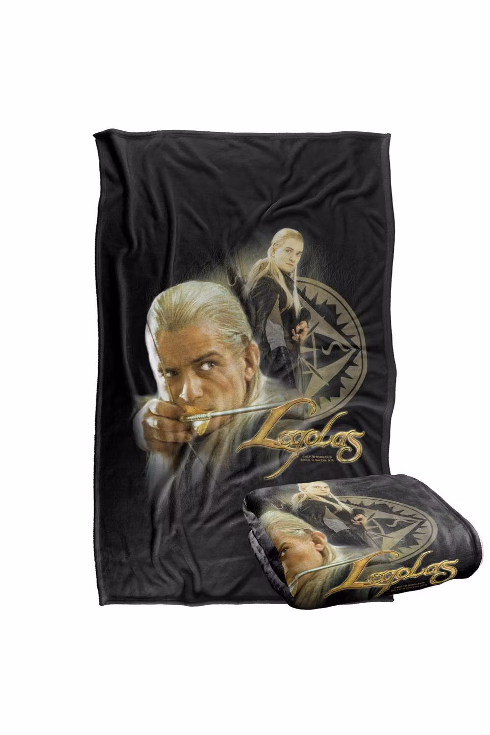Warner Bros. Lord of the Rings Legolas Silky Touch Super Soft Fleece Throw Blanket, Multicolour – 7
