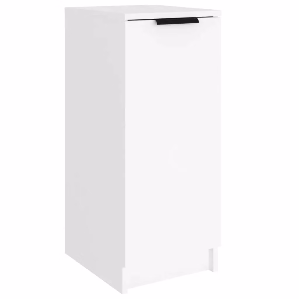 Berkfield Home White Wall Mounted Shoe Cabinet with Hinged Doors, W/D/H: 30 x 35 x 70 cm – 2