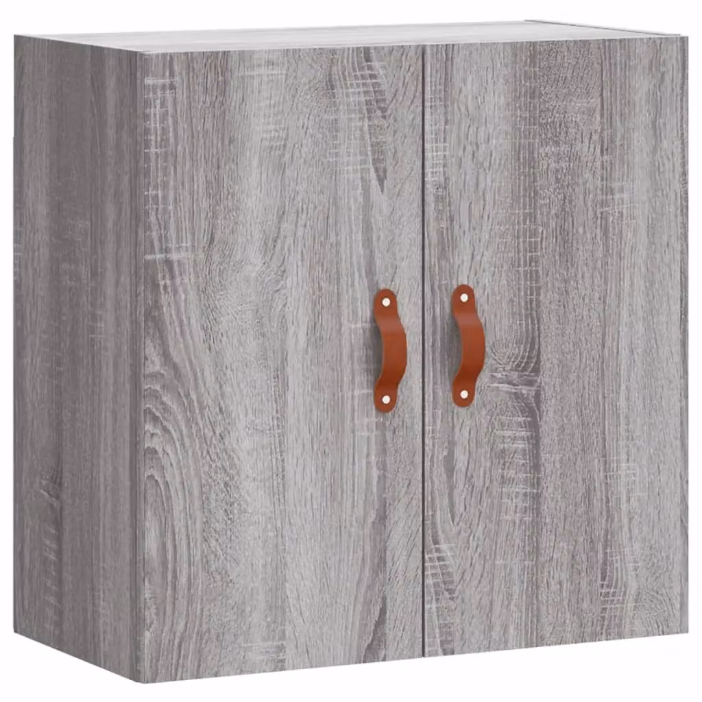 Berkfield Home Wall Mounted Cabinet in Grey Sonoma, W/D/H: 60 x 31 x 60 cm – 2