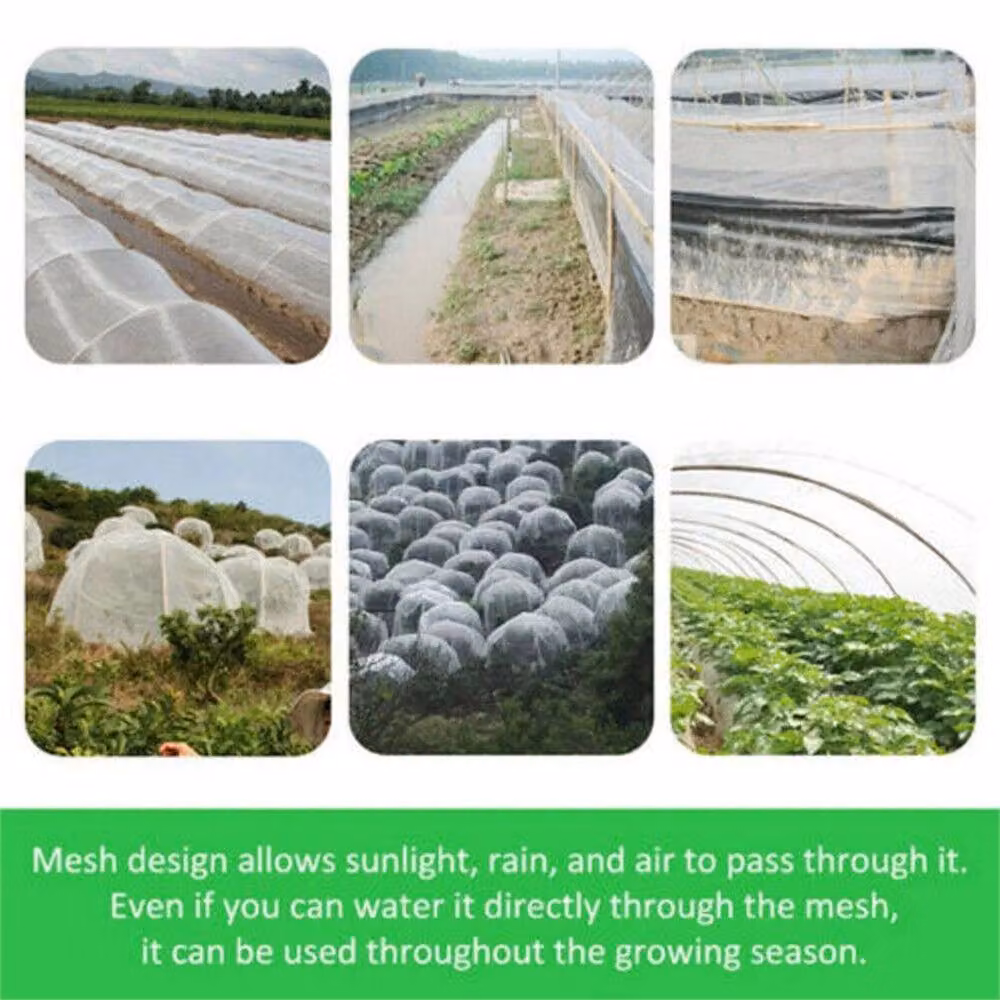 Nordara White Garden Protect Netting for Vegetable Crops, 2.5kg – 5