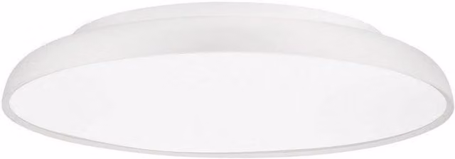 Netlighting Linus Round LED Ceiling Light, White, 45 cm, Dimmable, 40W, 2541lm