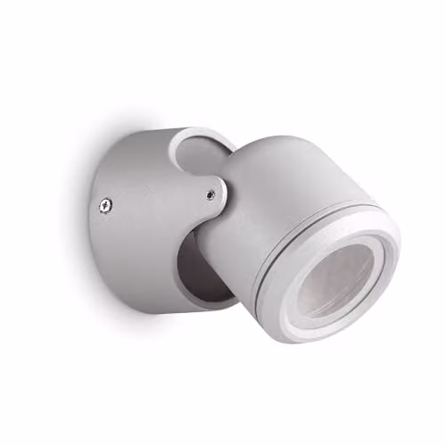 Netlighting Xeno Round Outdoor Wall Light in Grey with GU10 Socket and IP44 Rating
