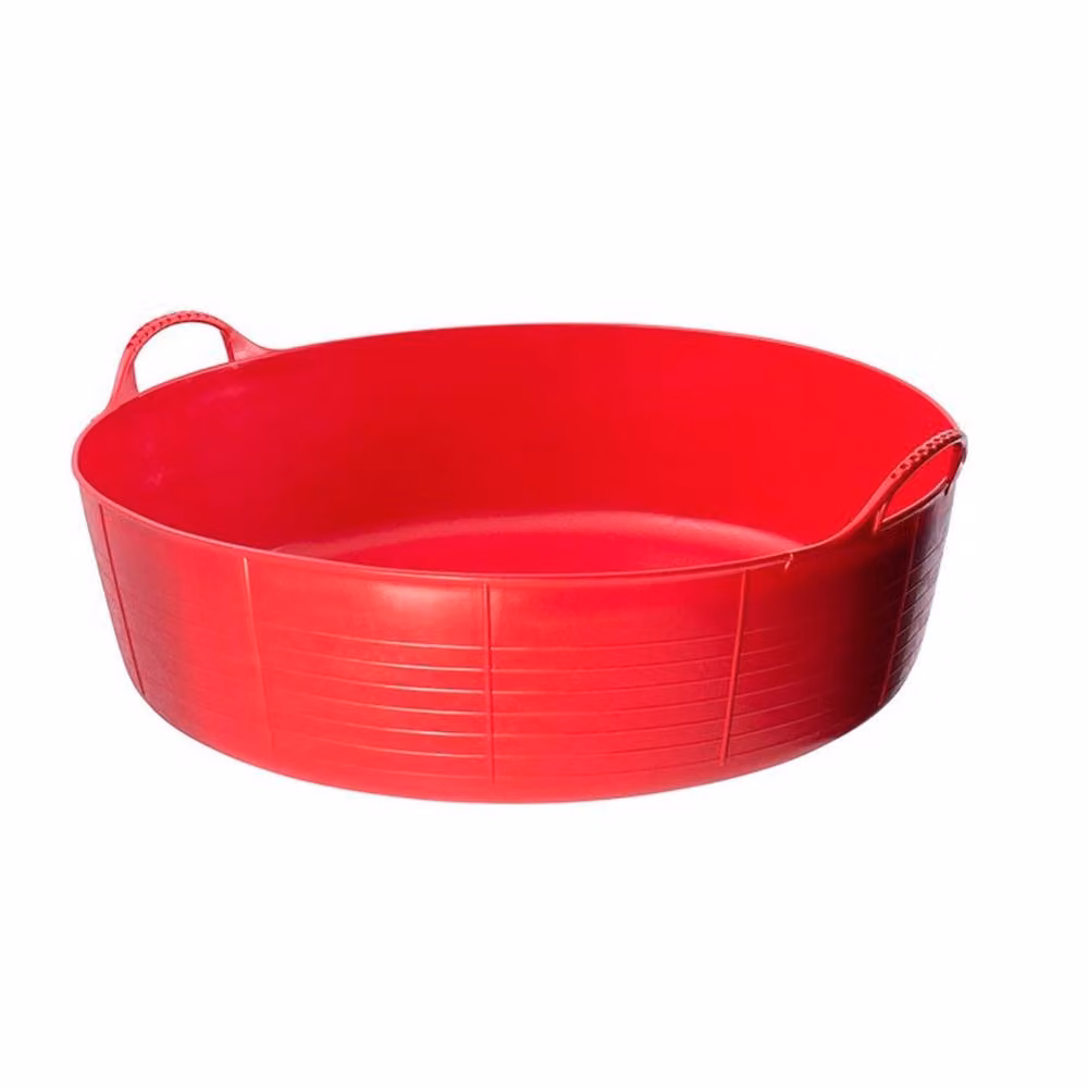 Red Gorilla Large Shallow Tubtrug, 35L, Red – 2