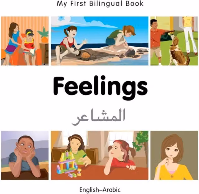 Milet Publishing My First Bilingual Book Feelings English-Arabic Multicolour Board Book