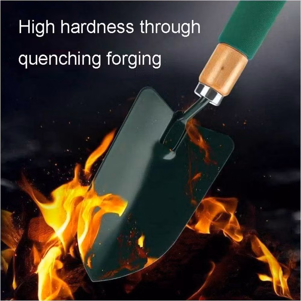 Kelvenix Green Steel Garden Trowel Small Hand Shovel – 3