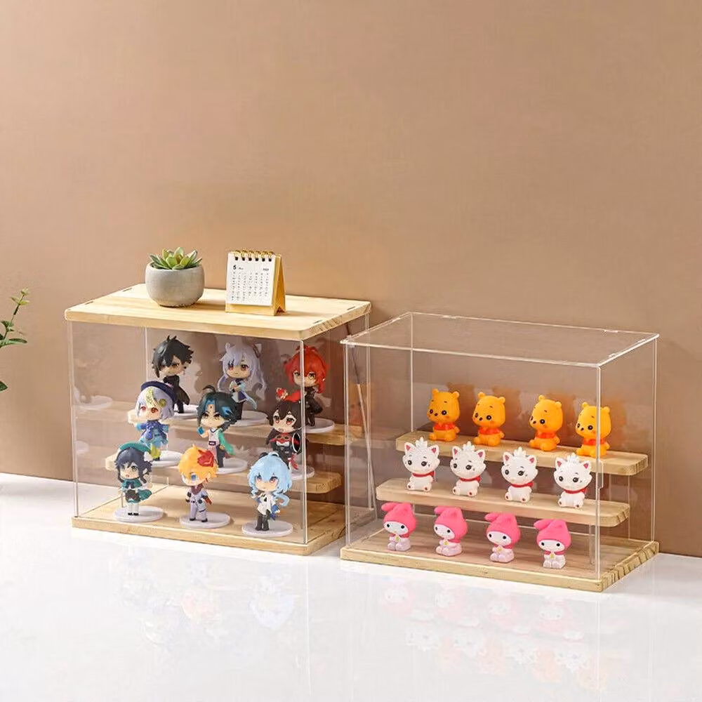 NESTLUNE 4-Tier Acrylic Display Case in Transparent – 2