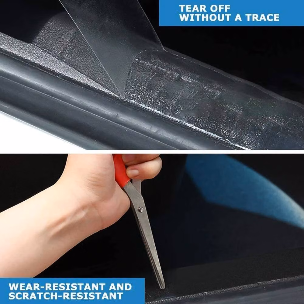 NESTLUNE Clear Anti Scratch Car Door Protective Acrylic Tape, Transparent – 4