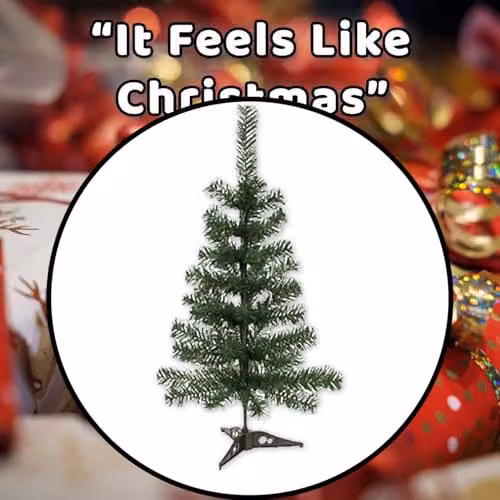 VFM e-Store Green Tabletop Christmas Tree Decoration W: 47 cm, H: 60 cm – 7