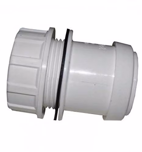 FloPlast Push-Fit Waste Tank Connector 32mm White