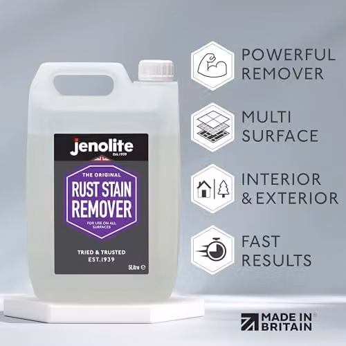 JENOLITE Multi-Surface Rust Stain Remover for Interior and Exterior Use, 5000ml – 2