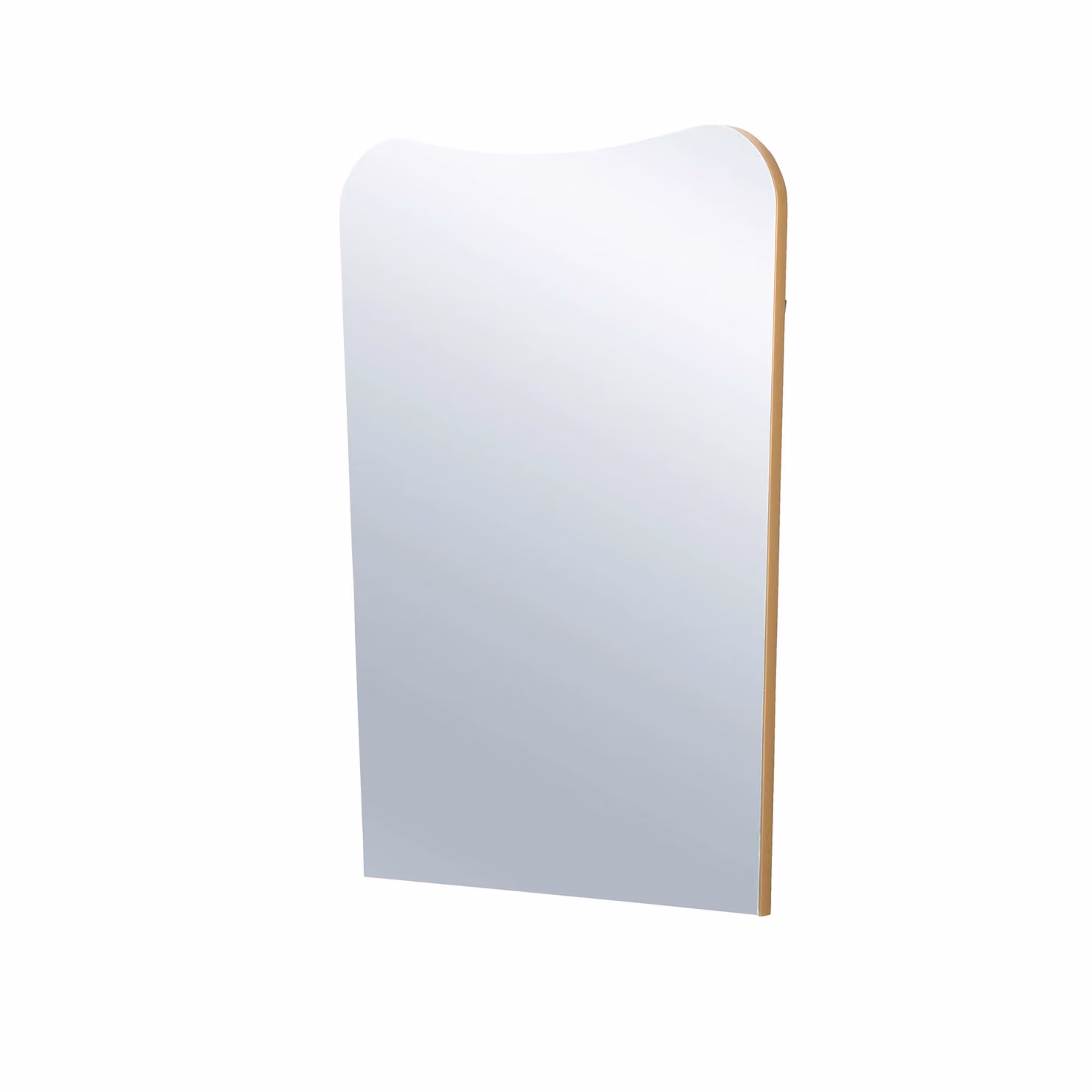 Yearn Mirrors Irregular Frameless Gold Wall Mirror H 79 cm x W 56 cm – 2