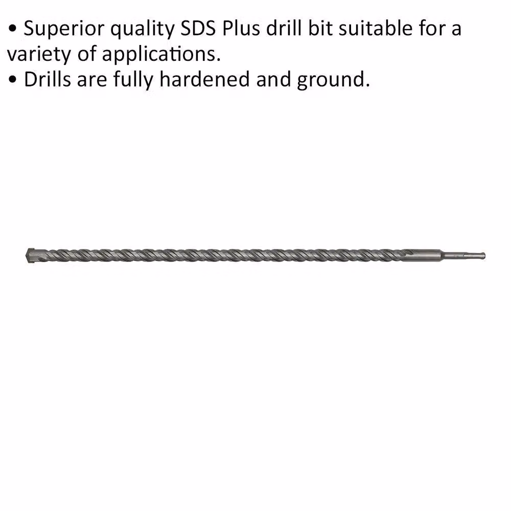 Loops SDS Plus Drill Bit, Silver, Diameter: 20 mm, Length: 600 mm – 2