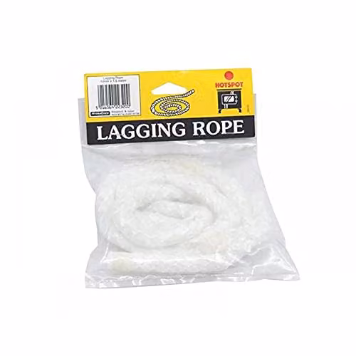 30m White Glass Fibre Lagging Rope, 12mm Diameter