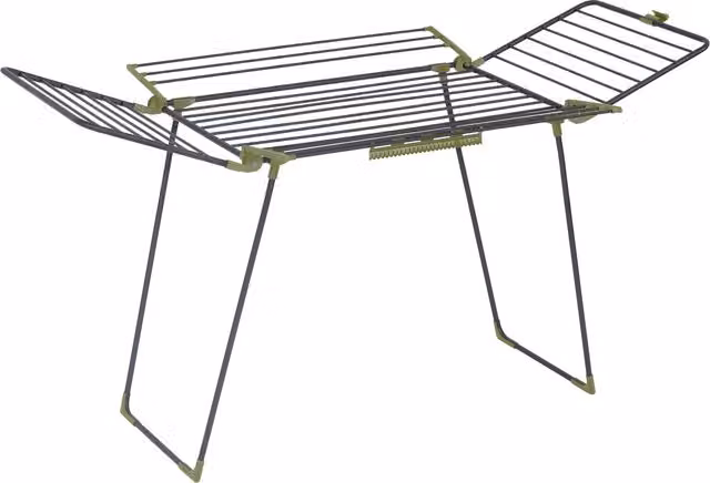 My Laundry Foldable Winged Metal Airer in Grey