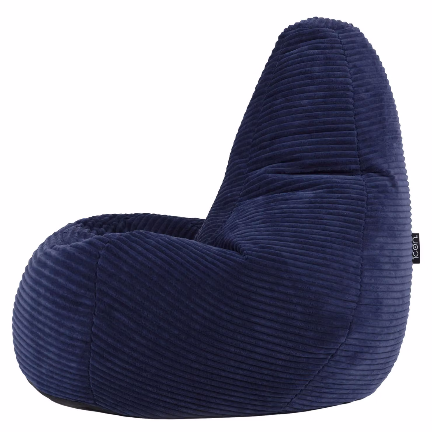 ICON Dalton Corduroy Kids Bean Bag Chair in Blue – 3