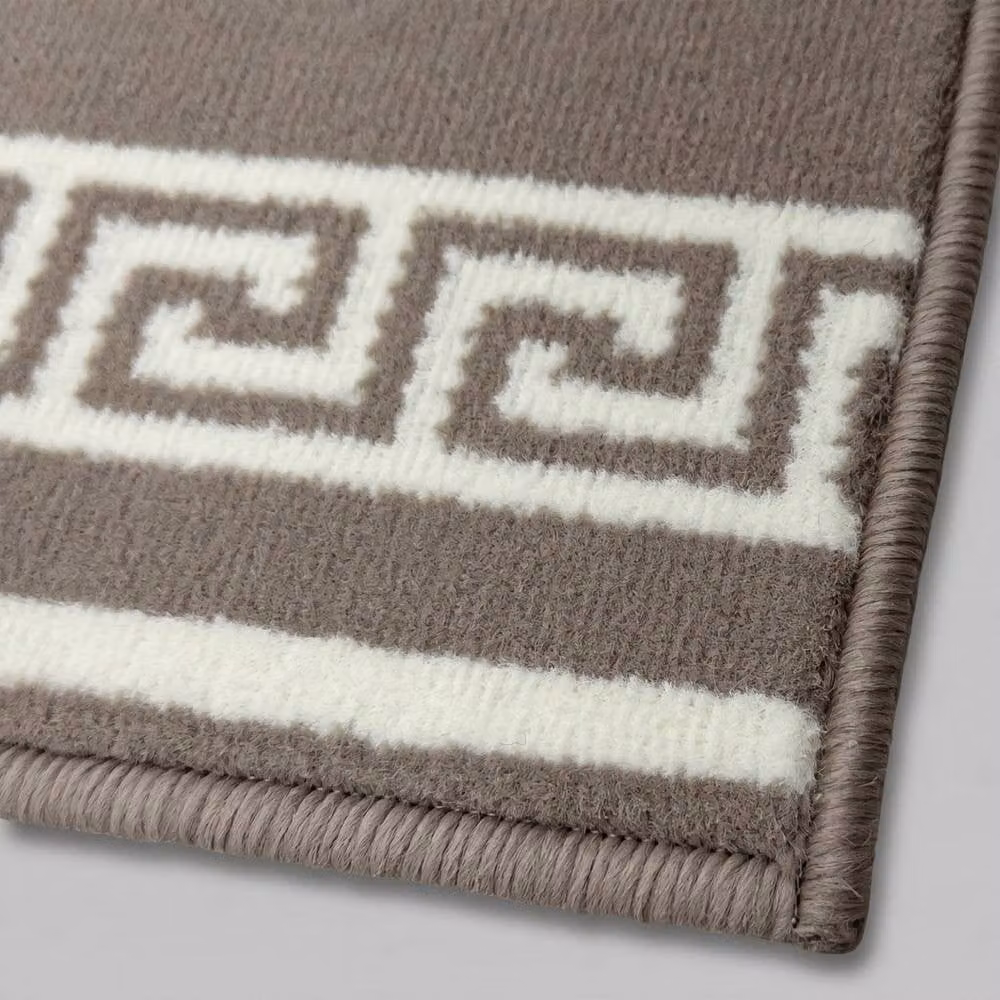 runrug Soft and Luxurious Hallway Runner Rug in Brown, W/D/H: 70 x 330 cm, 9mm Thick – 5