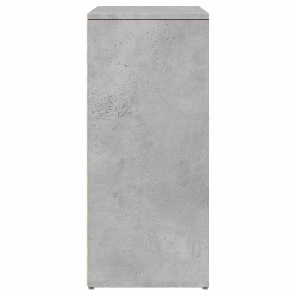 Berkfield Home Sideboard in Concrete Grey, W/D/H: 60 x 31 x 70 cm – 2