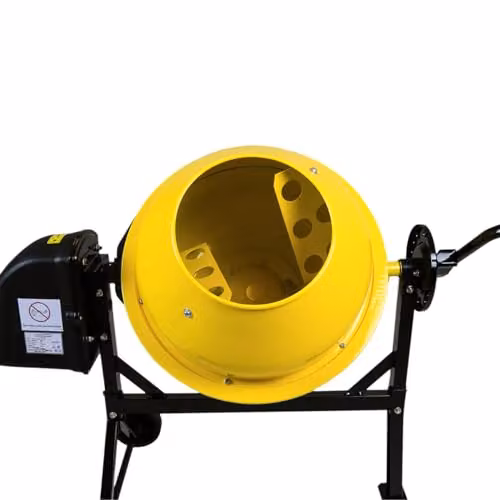 Charles Bentley 63L Portable Cement Concrete and Sand Mixer in Yellow – 2