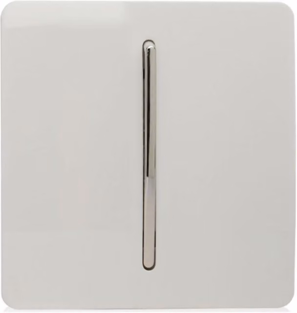 Trendi 1 Gang 2 Way Light Switch in White