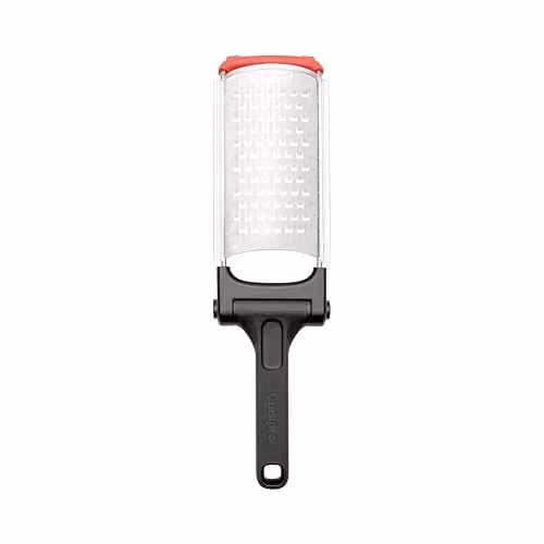 Cuisipro Silver Stainless Steel Folding Box Grater with Non-Slip Base – 1