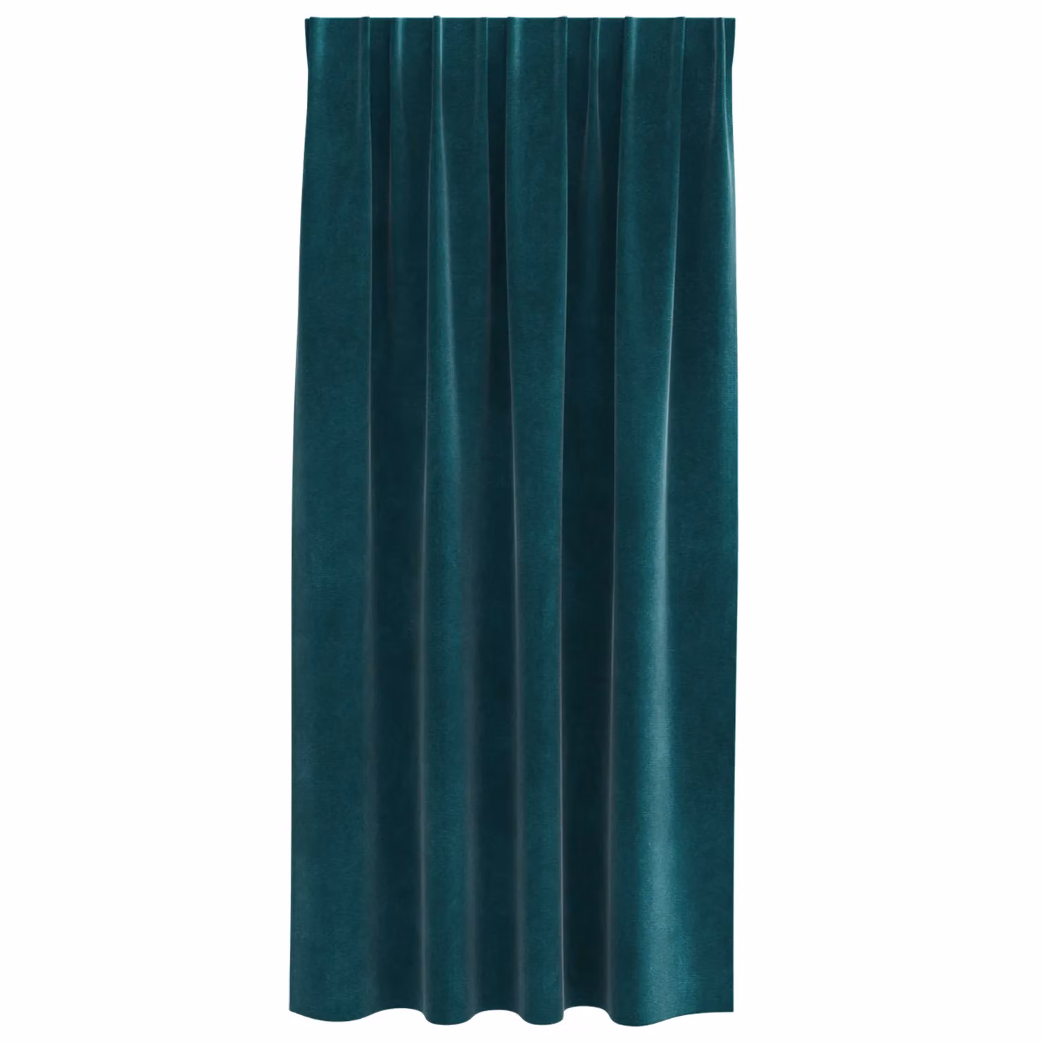 Berkfield Home Dark Green Velvet Blackout Curtains, 2 Pack, W: 140 cm, H: 175 cm – 3