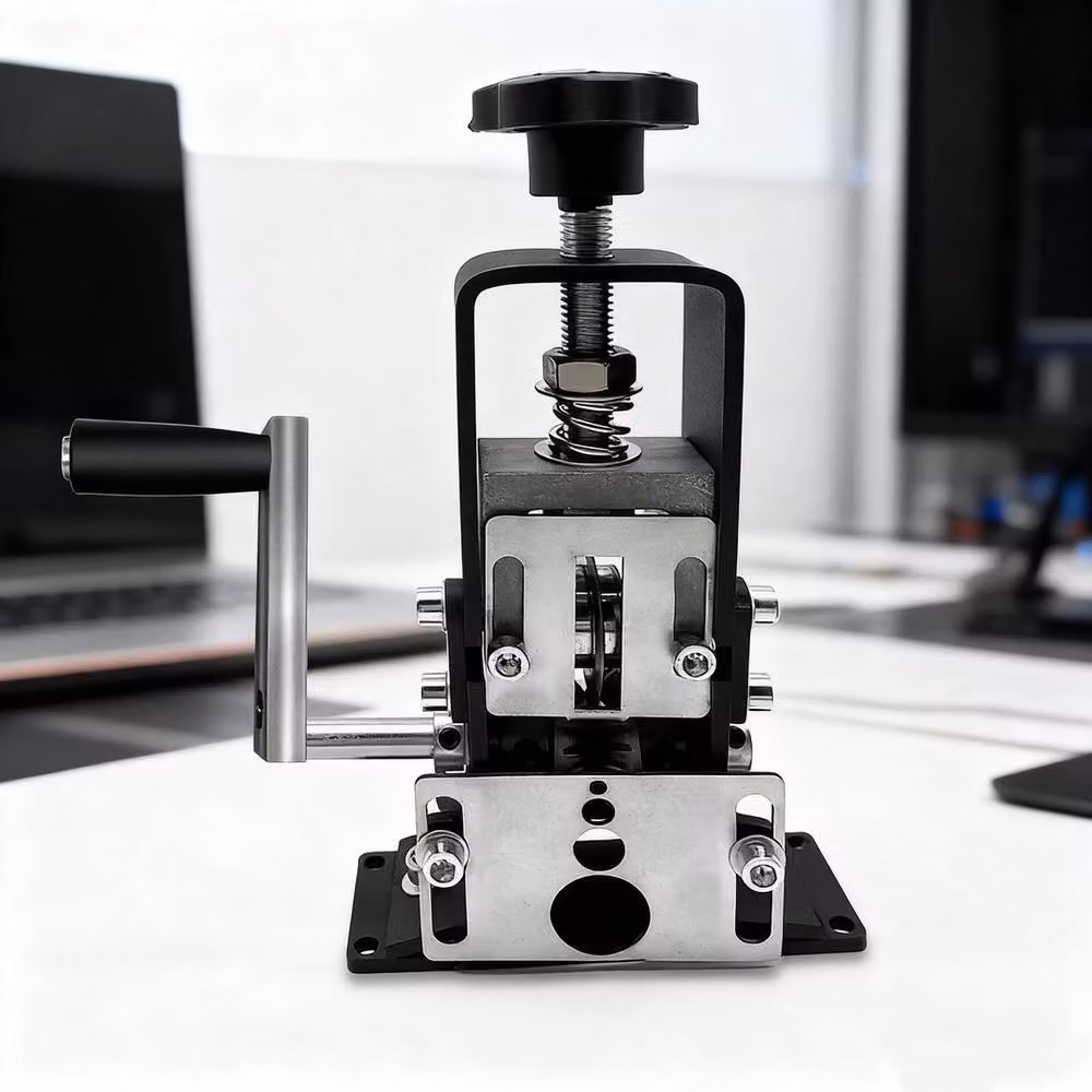 VOGREX Hand Crank Wire Stripper Machine in Black – 4