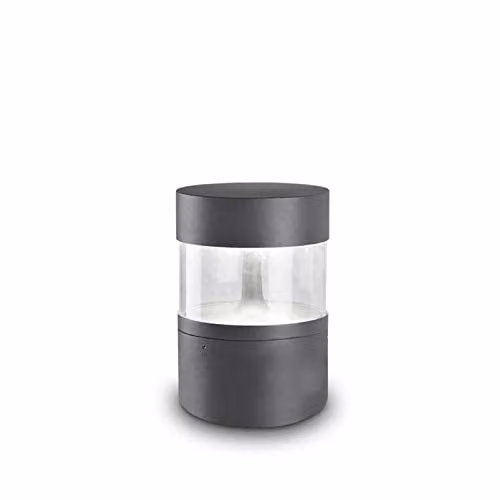 LEDS C4 Newton LED Outdoor Pedestal Floor Light in Urban Grey, IP65 Rated