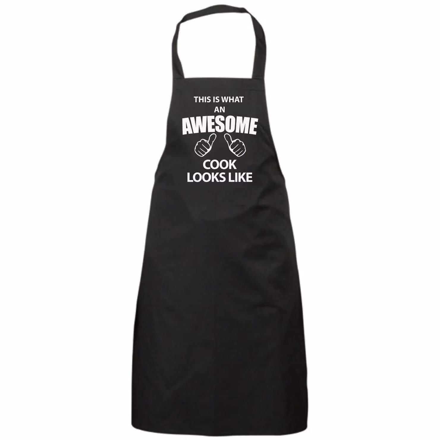 60 Second Makeover This Is What An Awesome Cook Looks Like Black Apron – 2