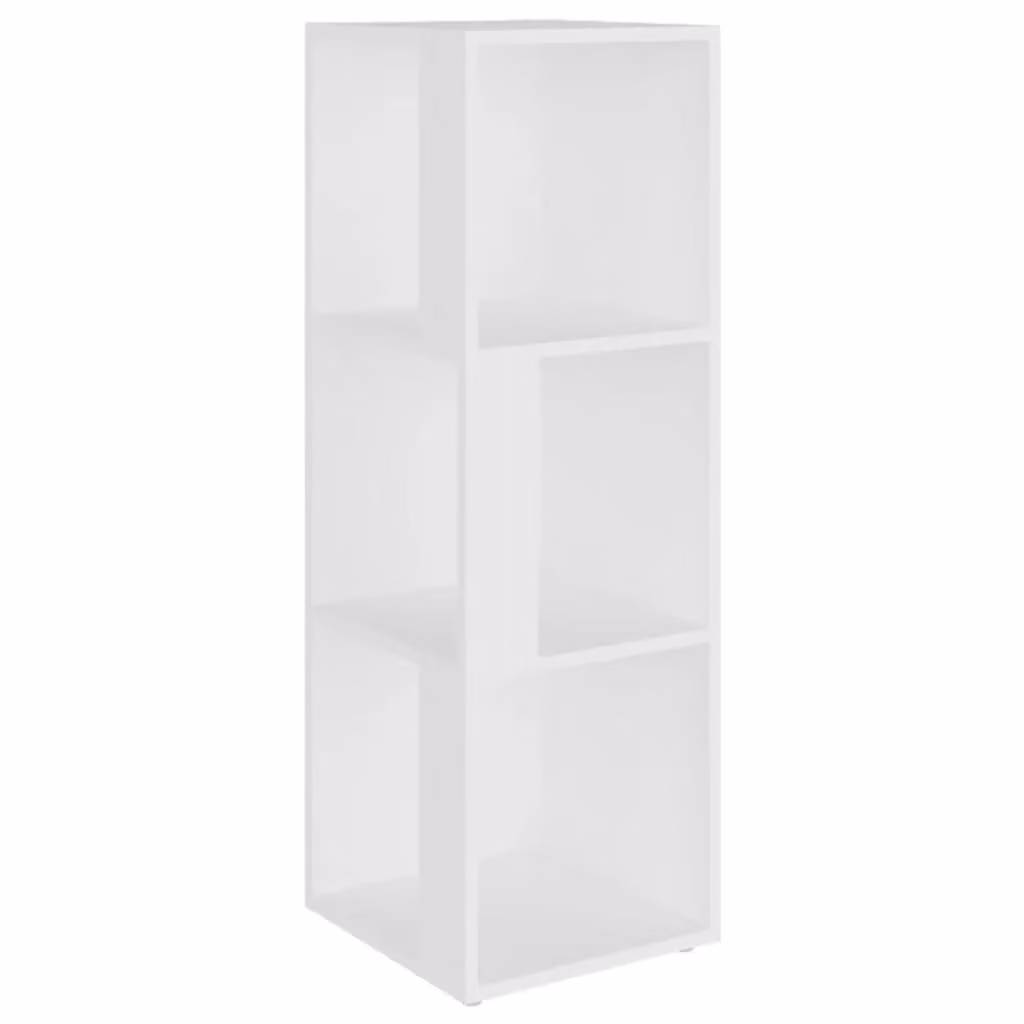 Berkfield Home Corner Cabinet in White, W/D/H: 33 x 33 x 100 cm – 2