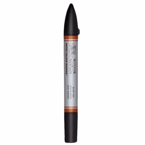 Winsor & Newton Water Colour Brush Marker in Red