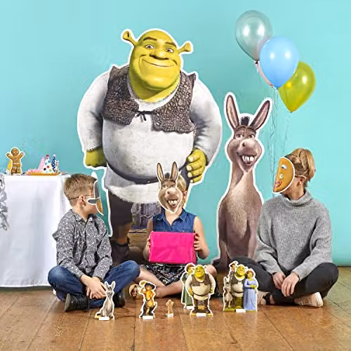 Star Cutouts SC785 Shrek Lifesize Cardboard Cutout, Multicolour, Height: 170 cm – 2