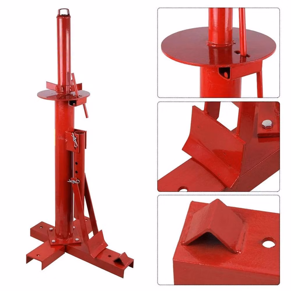 NESTLUNE Professional Manual Portable Tyre Changer, Red – 4