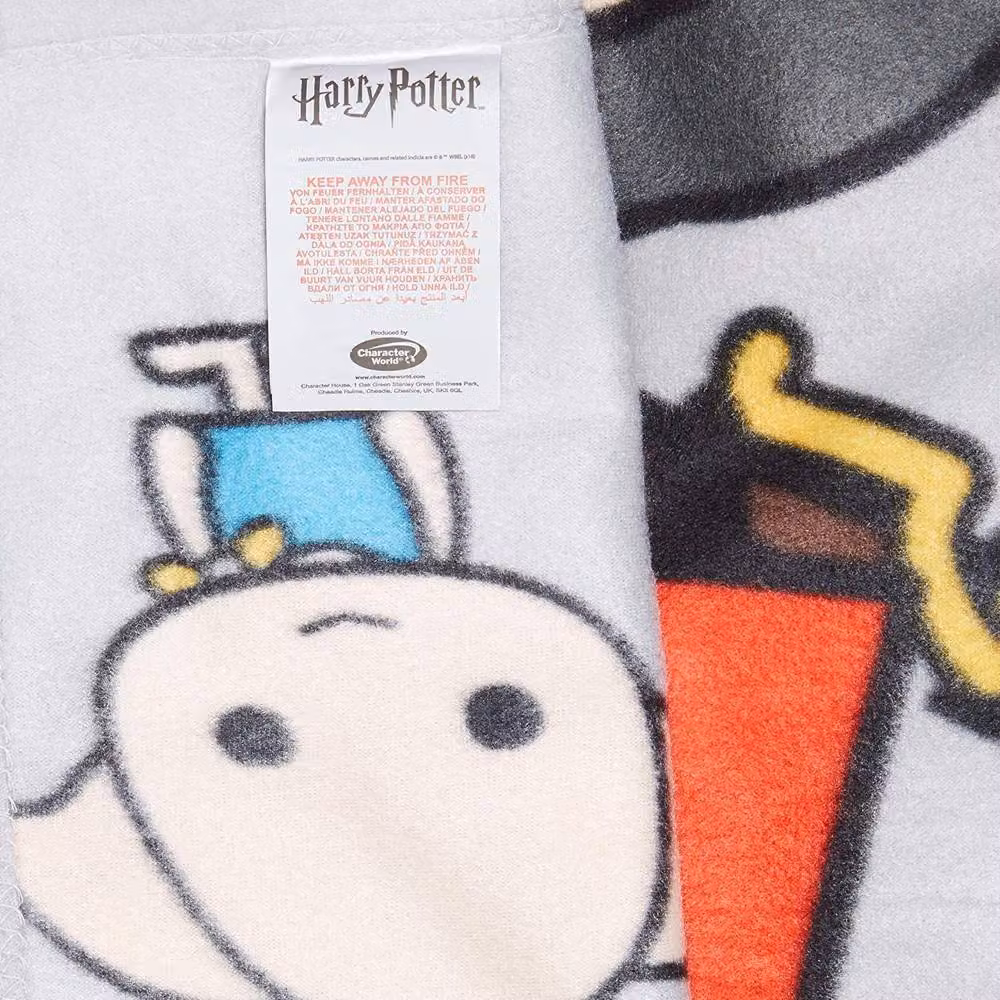 Harry Potter Multicolour Dotted Fleece Baby Blanket – 2