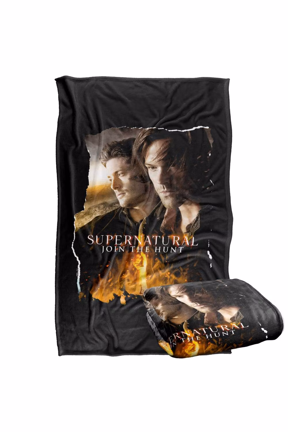 LOGOVISION Supernatural Sam Dean Mark Of Cain Silky Touch Super Soft Fleece Throw Blanket, Multicolour, W: 91 cm, D: 147 cm – 7