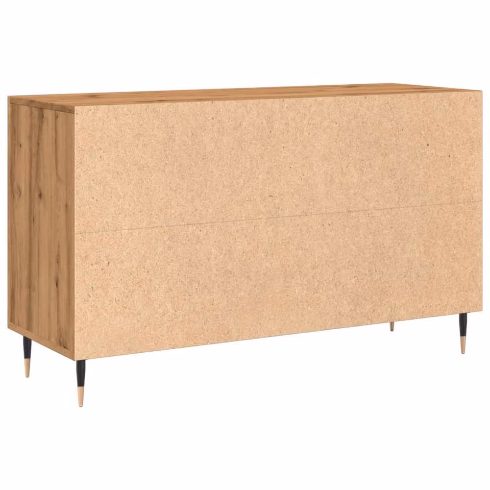 Berkfield Home Artisan Oak Sideboard in Brown, W/D/H: 100 x 36 x 60 cm – 4