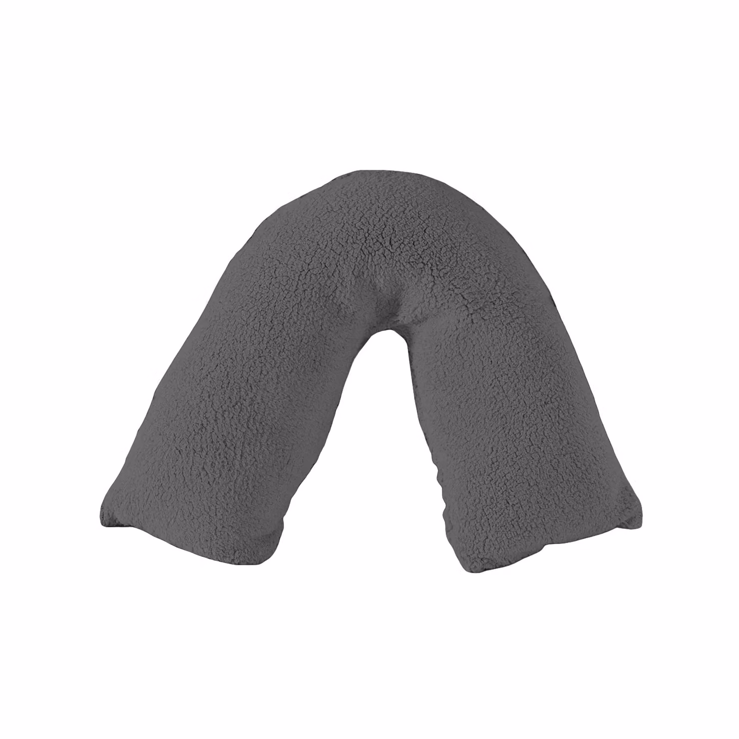 Snug City Grey Teddy Fleece V Shaped Pillowcase – 2