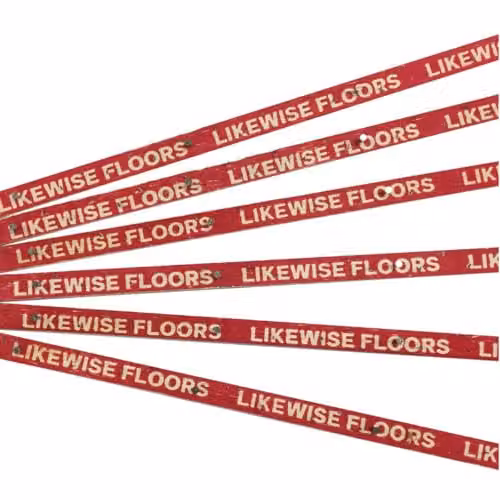 Mega Flooring UK Dual Purpose Standard Carpet Grippers, Red, 800 Grippers (1219.14m)