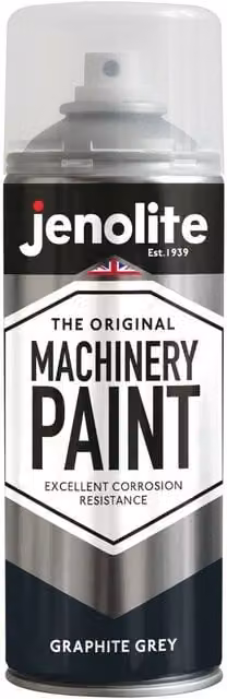 Jenolite Scuff Resistant Opaque Machinery Paint in Grey