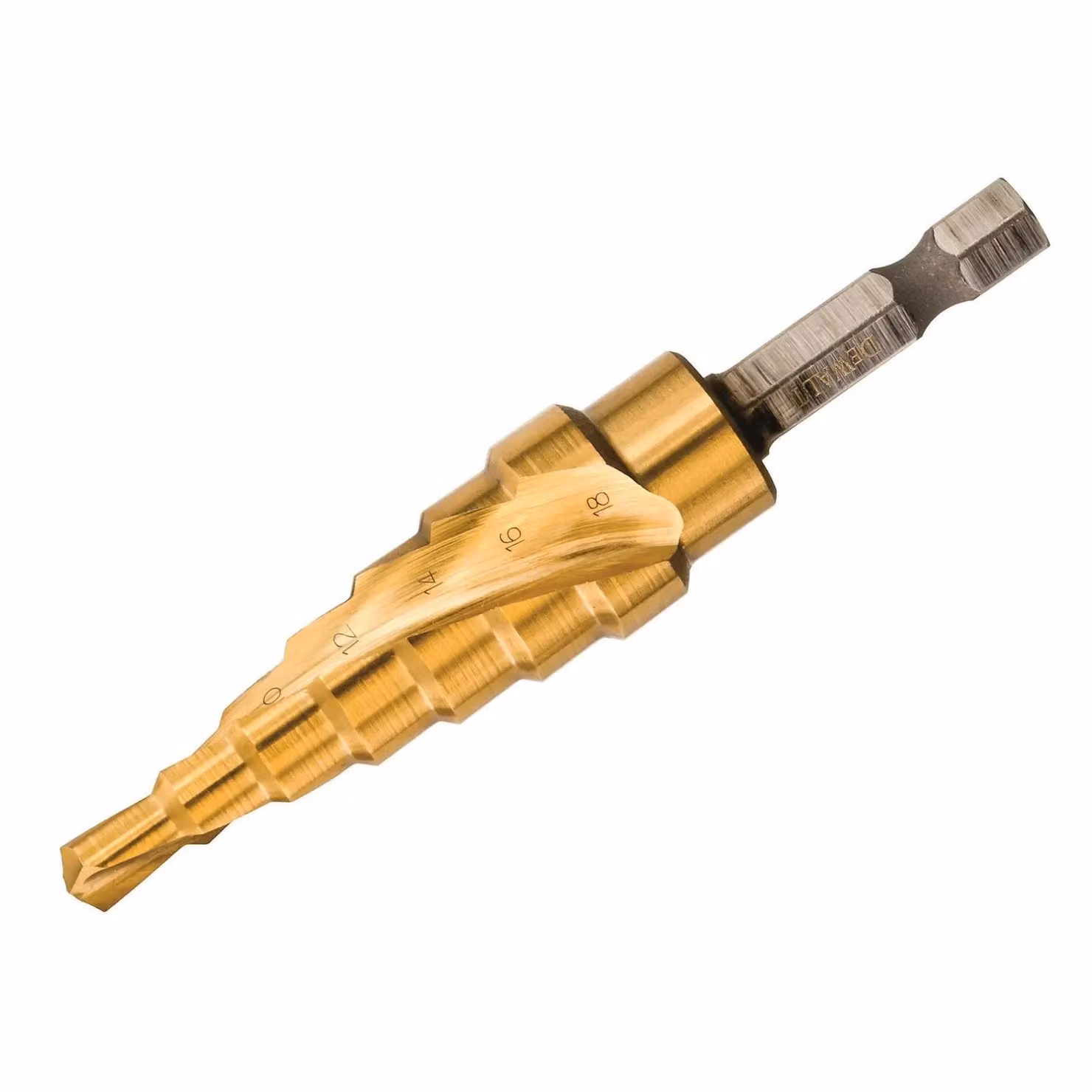 DeWalt Extreme Step Drill Bit in Gold and Multicolour – 2