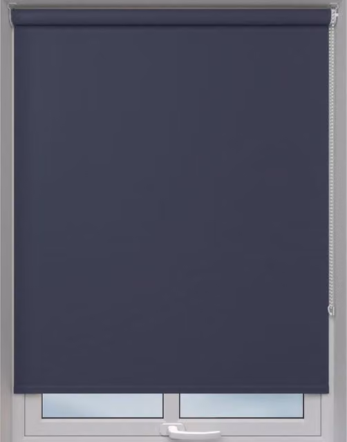 Terrys Viera Made to Measure Semi-Transparent Roller Blind in Blue