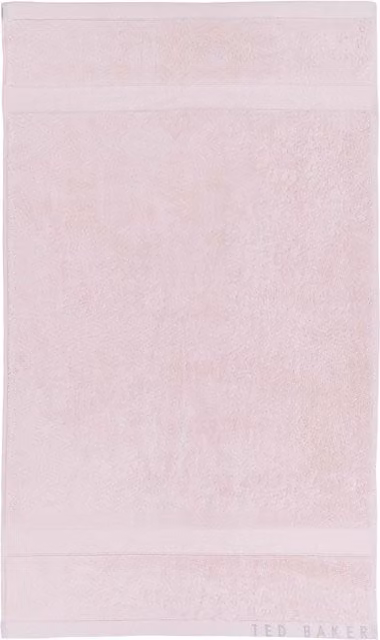 Ted Baker Fluffy Plain Dye Cotton Bath Towel in Pink