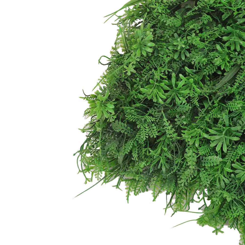 ExtraStar Green Artificial Ivy Grass Wall Panel with Plastic Base – 4