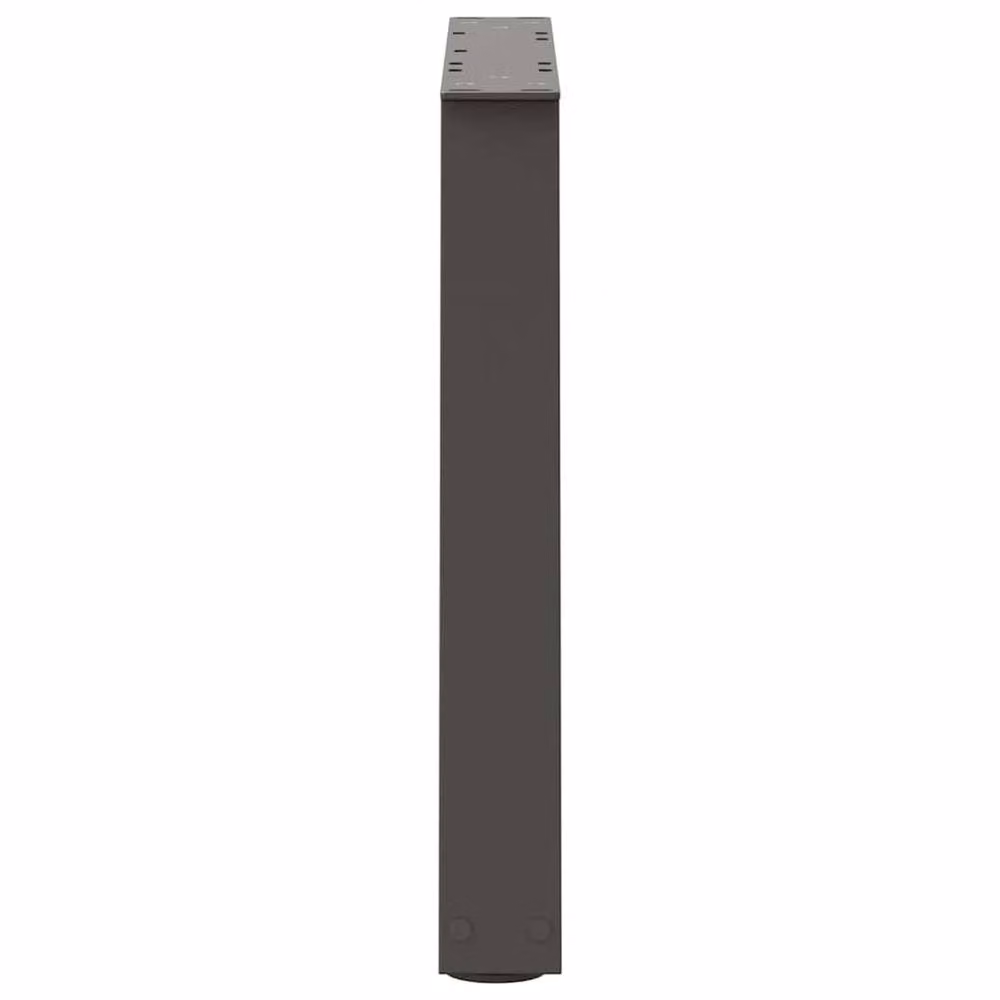 Berkfield Home V-Shape Dining Table Legs, 2 Pieces, Anthracite Grey Steel, H: 42-43.3 x W: 60 cm – 3