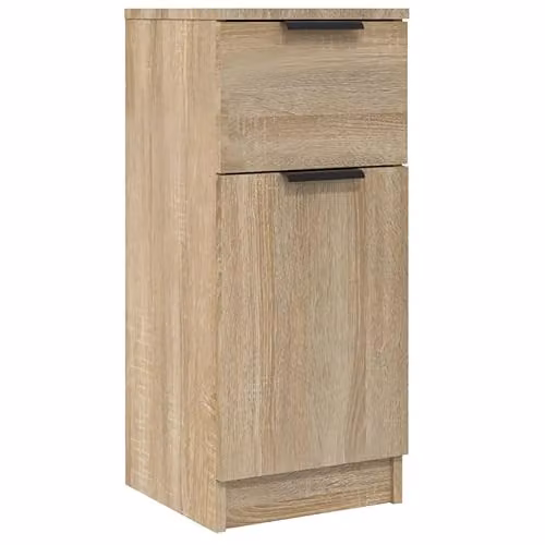 vidaXL Sonoma Oak Sideboard in Brown, W/D/H: 30 x 30 x 70 cm – 1