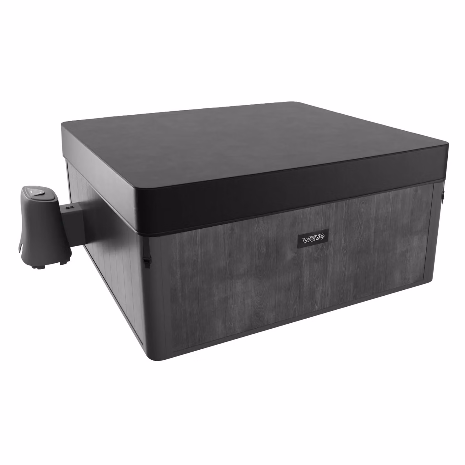 Wave Spas Wave Adriatic 6-Person Inflatable Luxury Aluminium-Frame Hot Tub - Black – 3