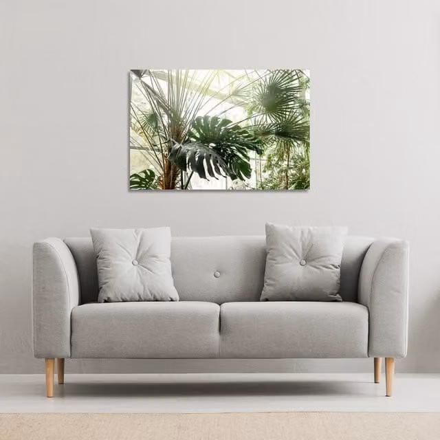 Benjamin Tate Design LTD Green Botanical Garden Floral Canvas Print, W: 31 cm, H: 46 cm