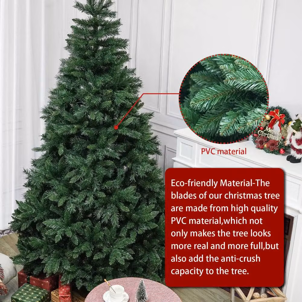Direct Wicker Green 6FT Flame-Retardant Christmas Tree – 5