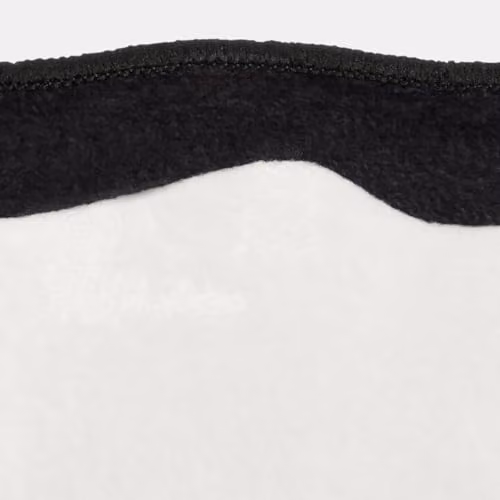 OHS Bow Velvet Bath Mat, Monochrome Black and White, W/D/H: 75 x 45 x 1 cm – 5