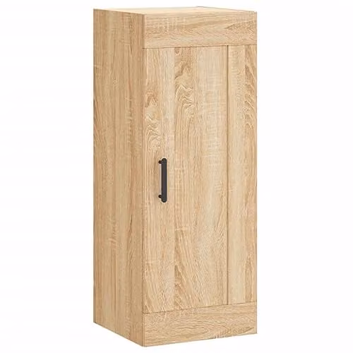vidaXL Wall Mounted Cabinet in Sonoma Oak, W/D/H: 34.0 x 34.0 x 90.0 cm – 1